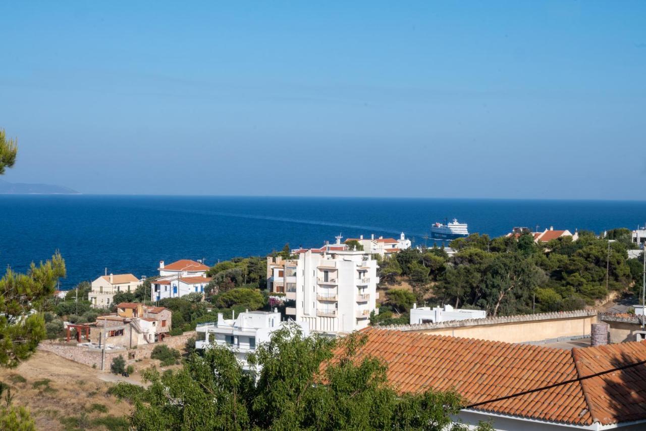 Apartmán Amazing Sea View, Rafina Port, Athens Airport, Self-Check-In Exteriér fotografie