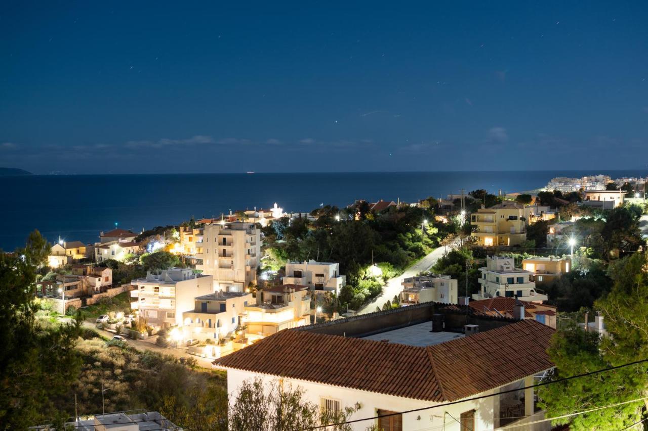 Apartmán Amazing Sea View, Rafina Port, Athens Airport, Self-Check-In Exteriér fotografie
