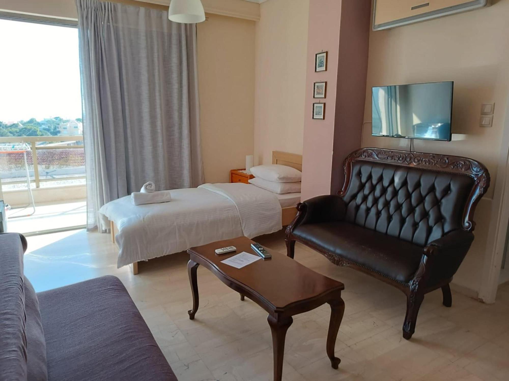 Apartmán Amazing Sea View, Rafina Port, Athens Airport, Self-Check-In Exteriér fotografie